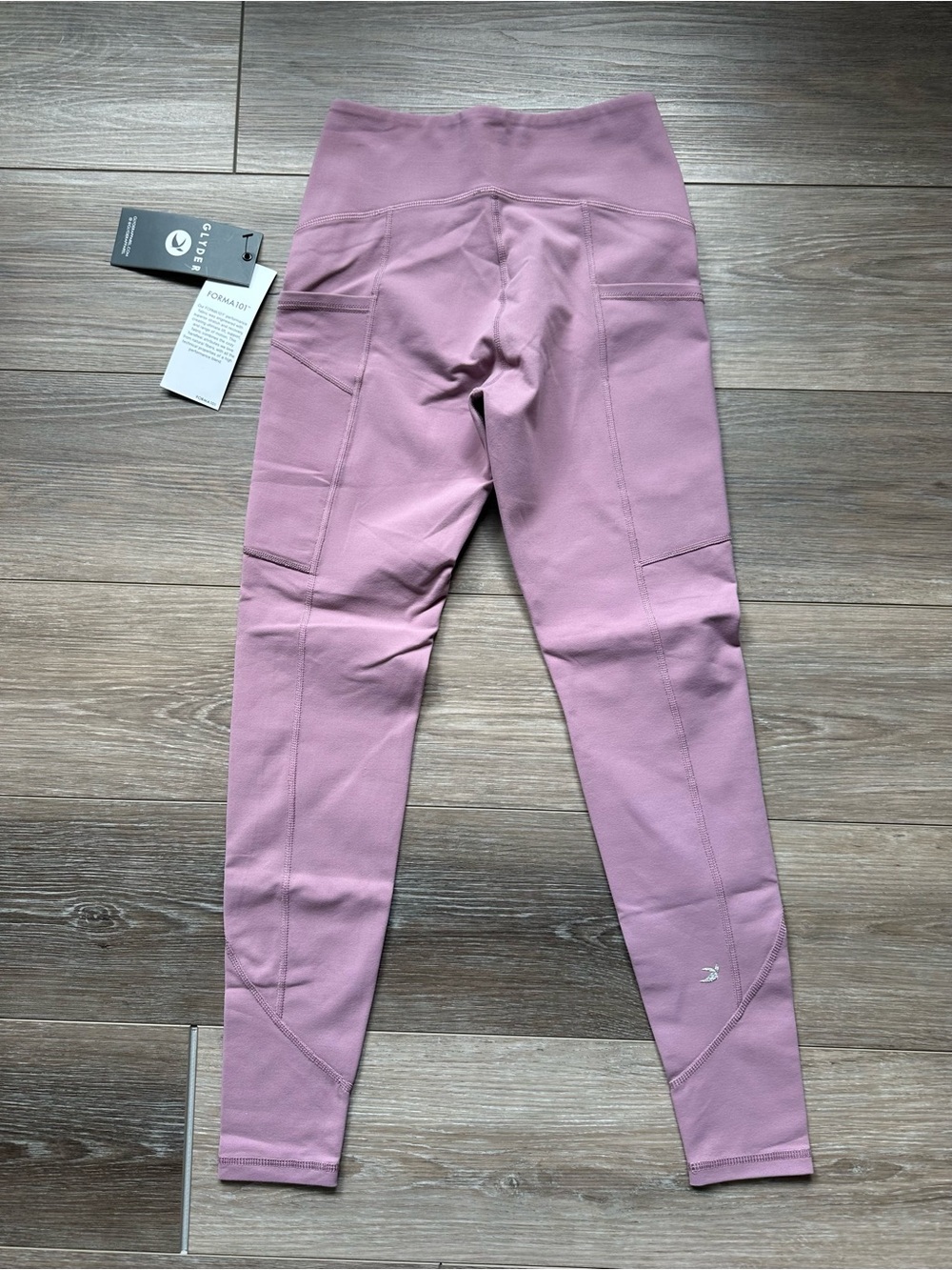 NWT Glyder Women’s High-Waist Leggings in Dusty Pink Size S - Picture 4 of 9